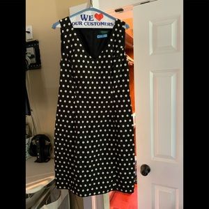 Lauren polka dress only worn once- size 12